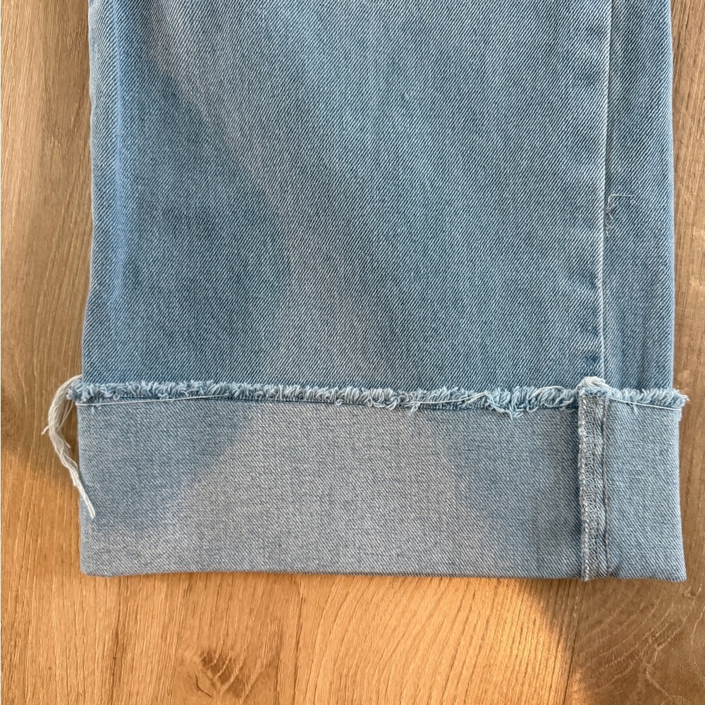 Le Lis Light Blue Wide-Leg Patch Pocket Jeans - Picture 10 of 13